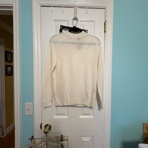 Lisa International Ivory Knit Top